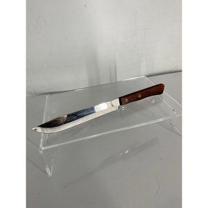 Robinson Knife 7" Blade Wooden Handle Stainless Steel